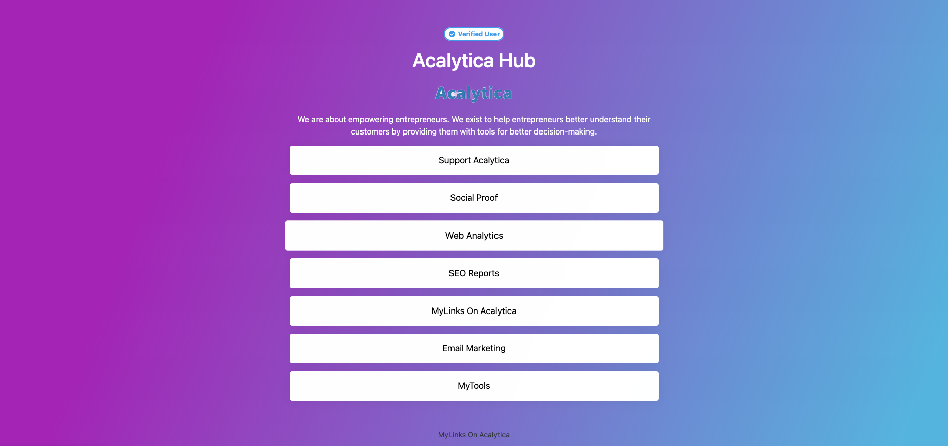 Mylinks pada Acalytica media 1