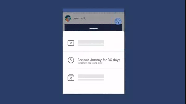 News Feed Snooze gallery image
