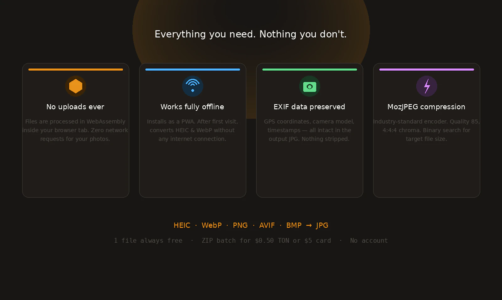 LocalJPG screenshot 2