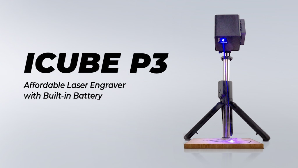 وسائط icube p3 - نقاش بالليزر بأسعار معقولة مع بطارية مدمجة 1