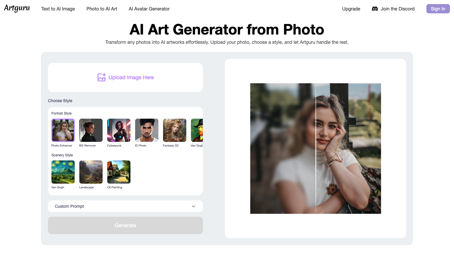Artguru Ai Generador de arte media 2