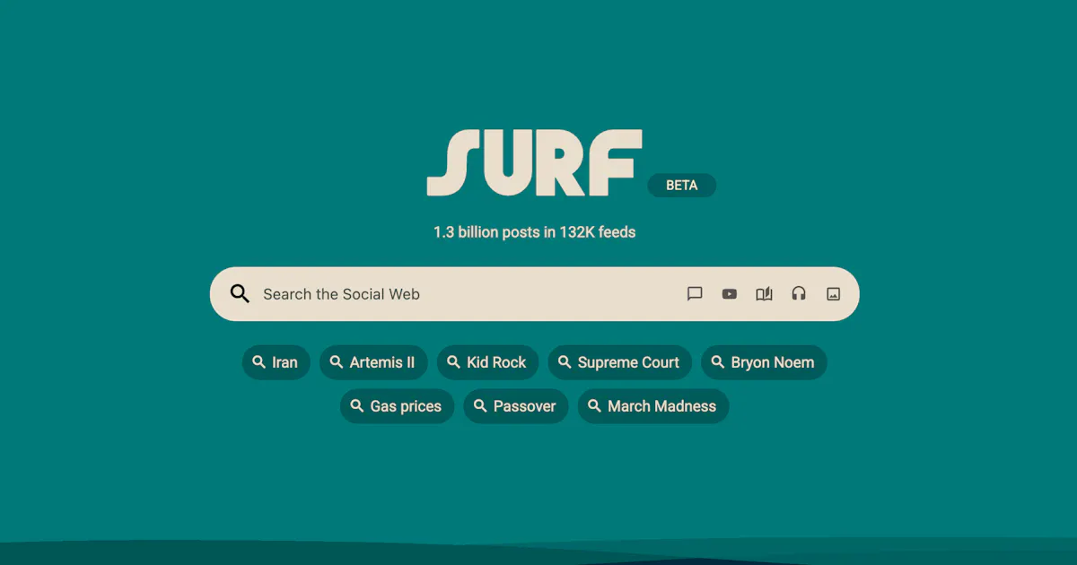 Surf Social Websites
