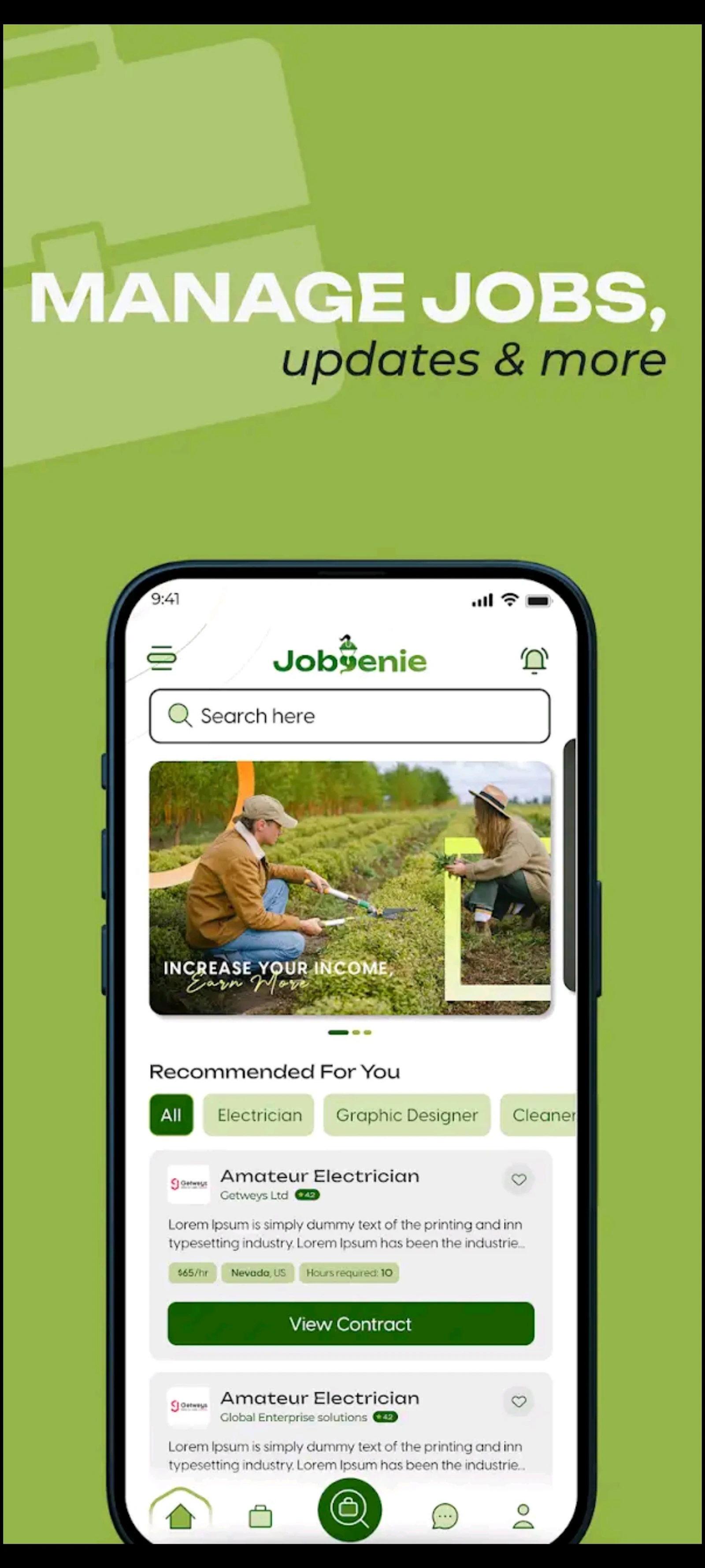 jobgenie screenshot 2