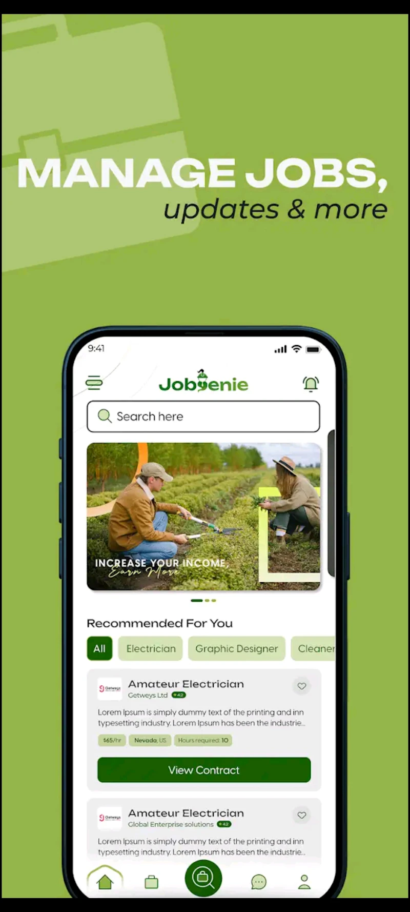 jobgenie screenshot 2