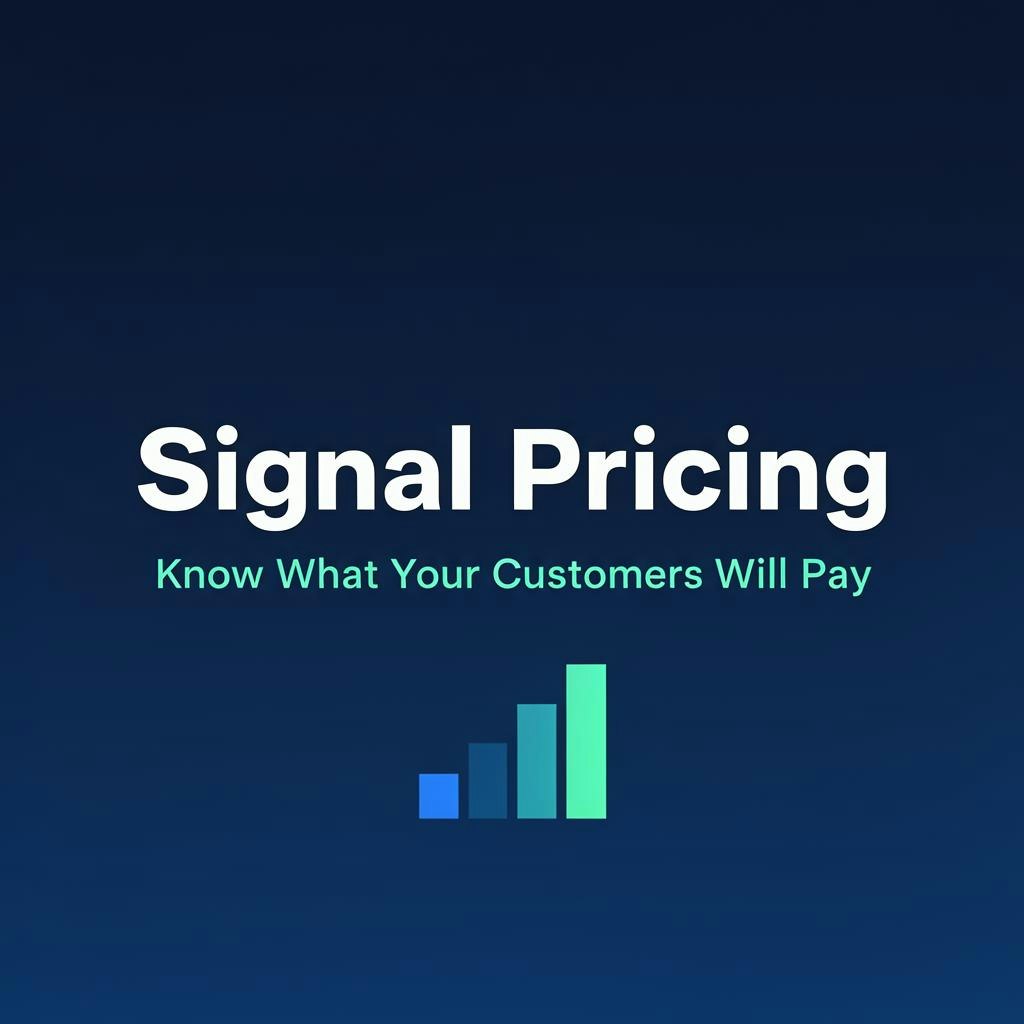 Signal Pricing - Quarterly Pricing Data