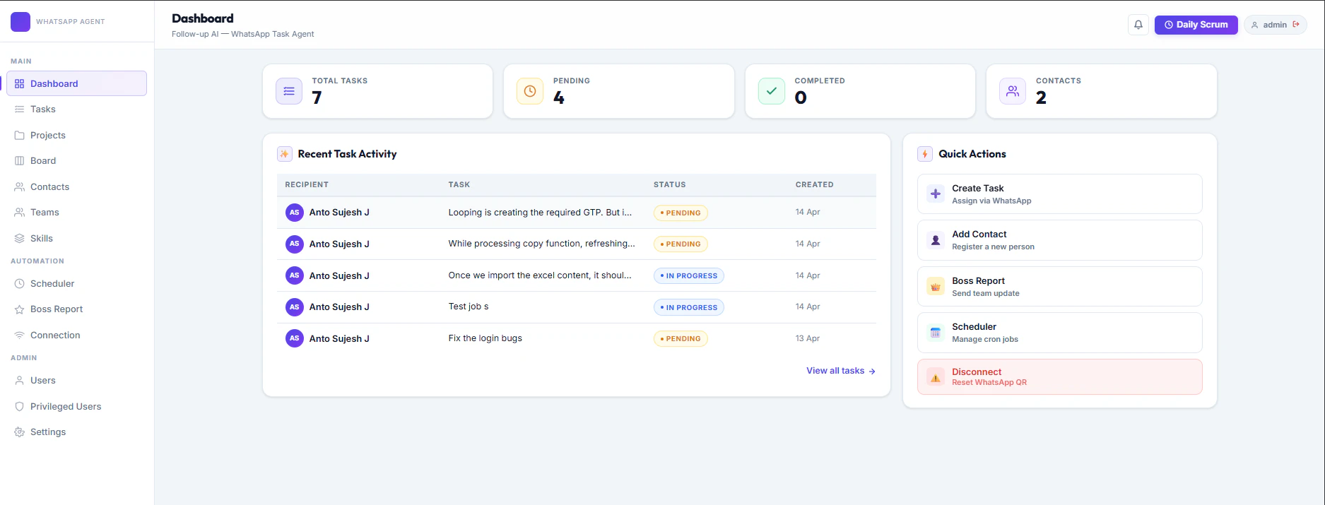 Autonomous-AI-Scrum-Assistant screenshot 3