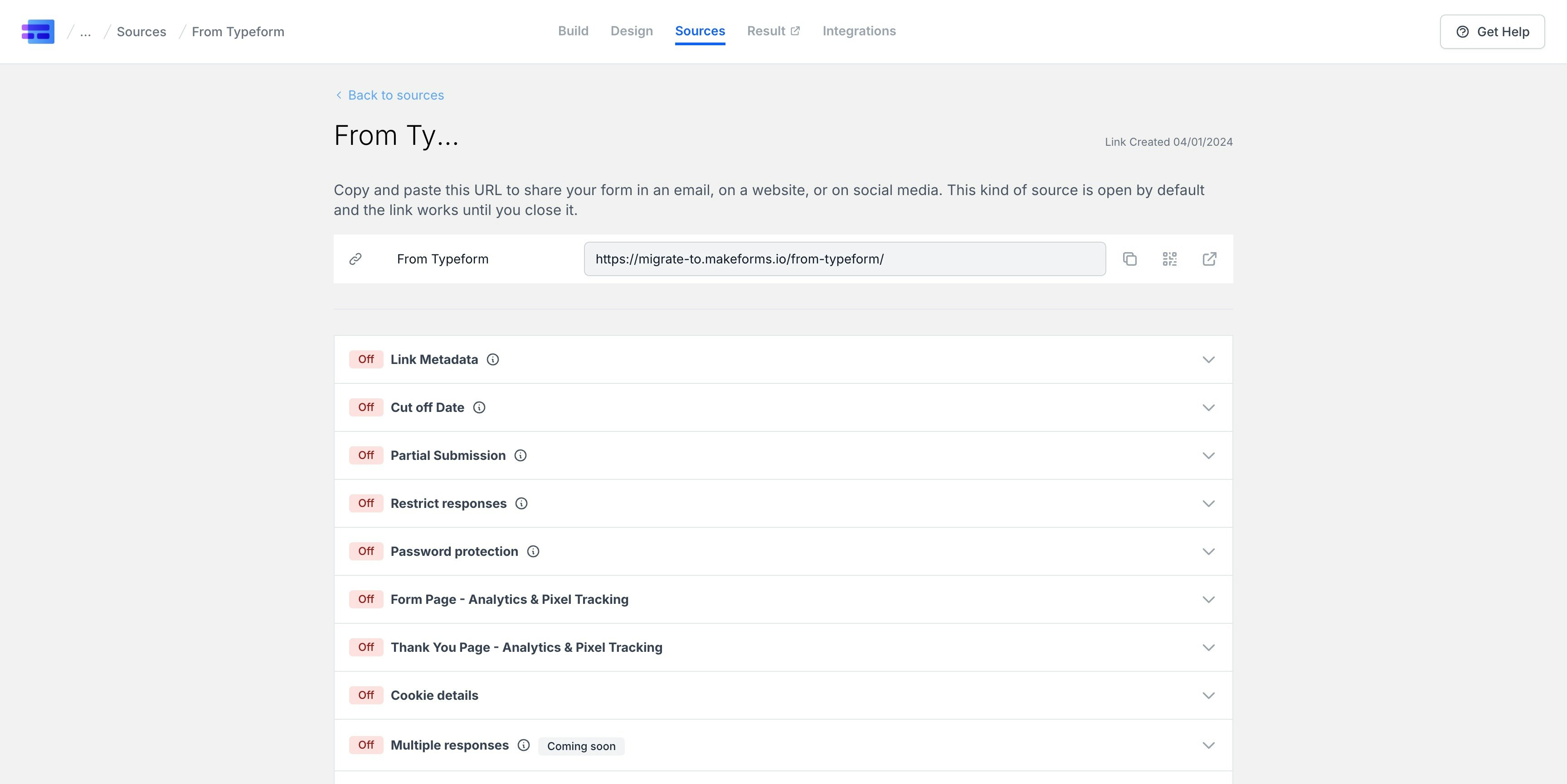 TypeForm alternatief van MakeForms media 5