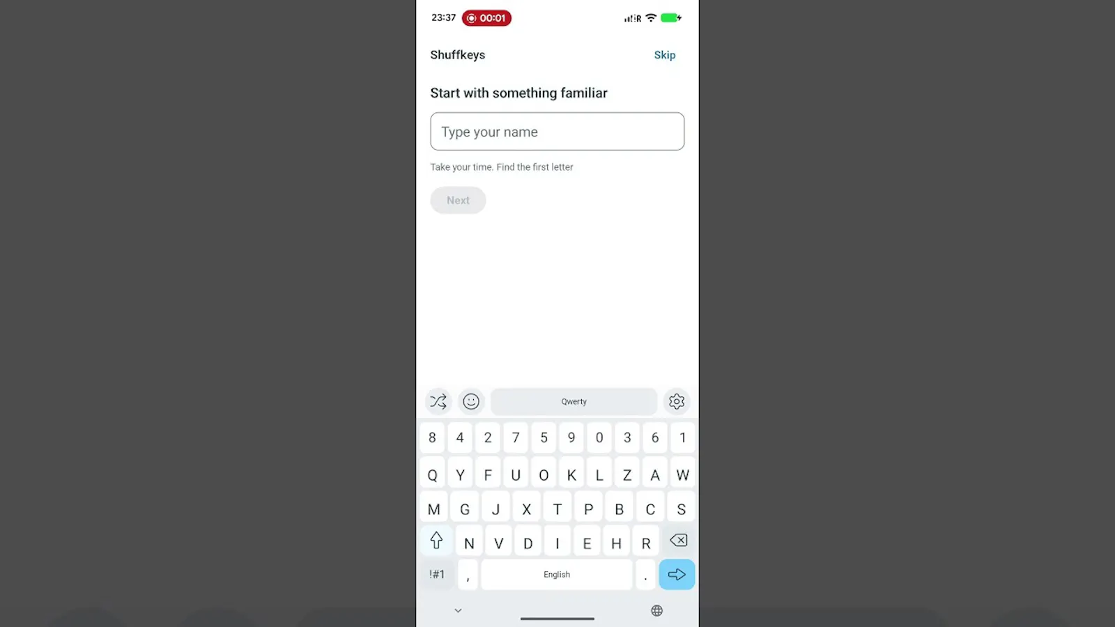 Shuffkeys screenshot 1 (video preview)