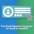Email Signature Generator by cloudHQ