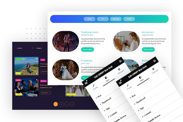 이벤트 관리자 WP - 모든 종류의 이벤트를 관리하기위한 WordPress 플러그인 미디어 5