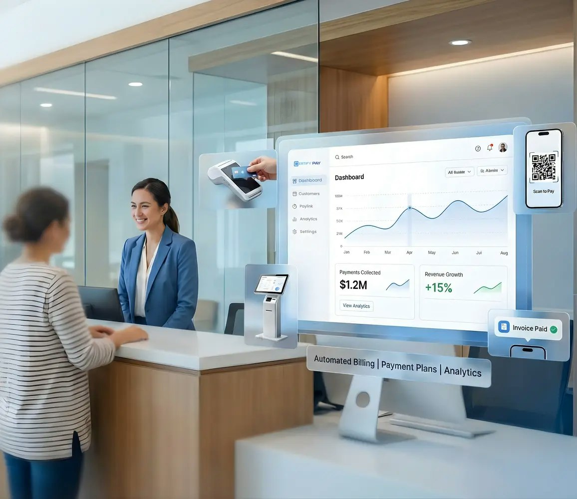 CERTIFY Pay - Main product screenshot demonstrating key features and user interface