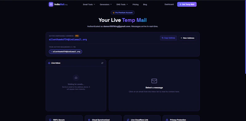 India Mail screenshot 2