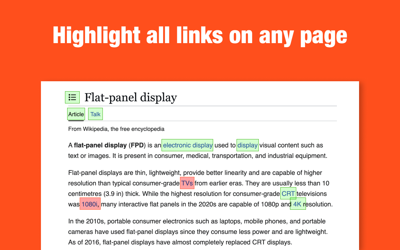 Broken link checker gallery image