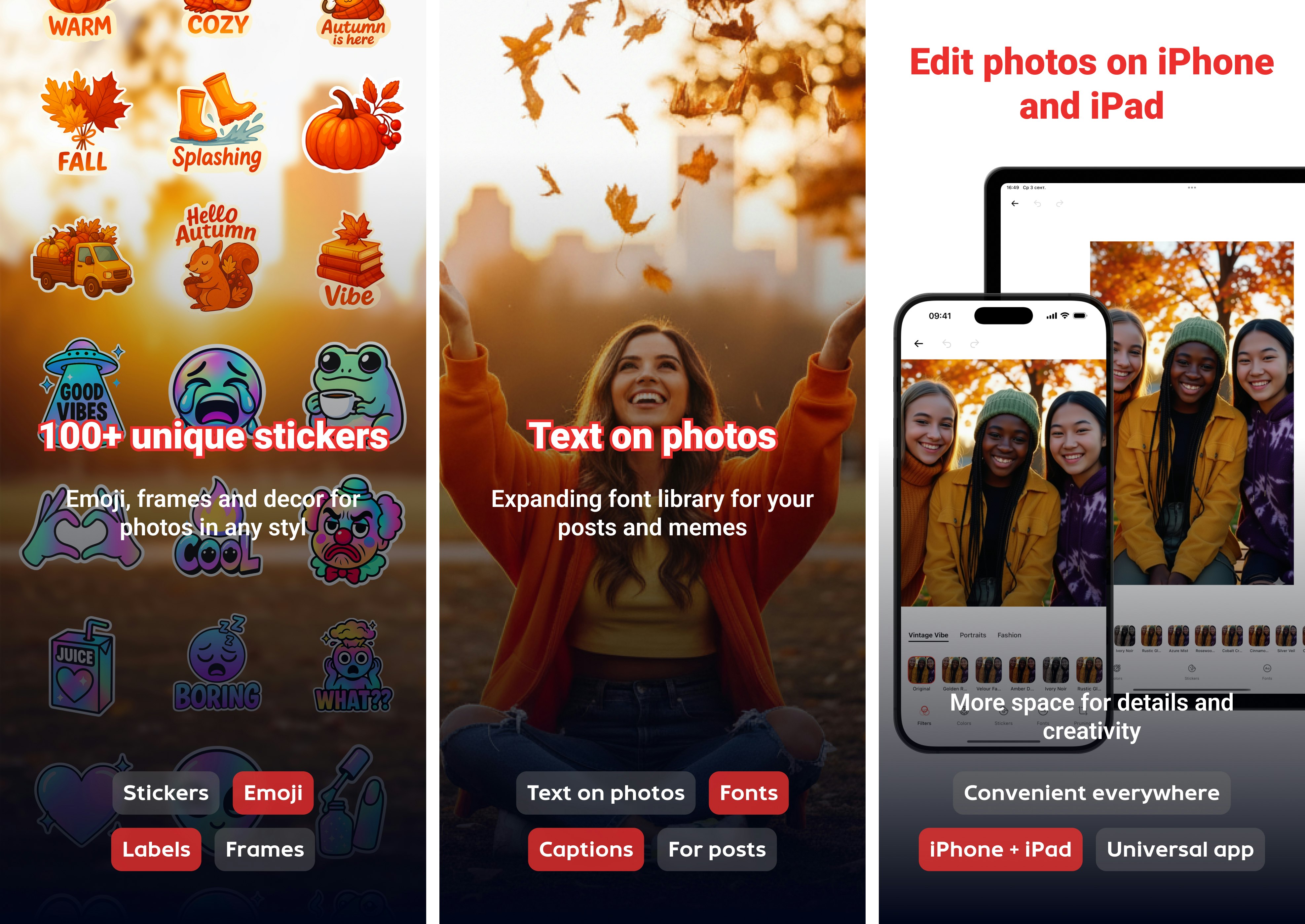 Média Attaquant - Modifier les photos en quelques secondes avec des filtres et des autocollants cinématographiques 4