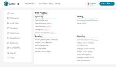 OnePTE gallery image