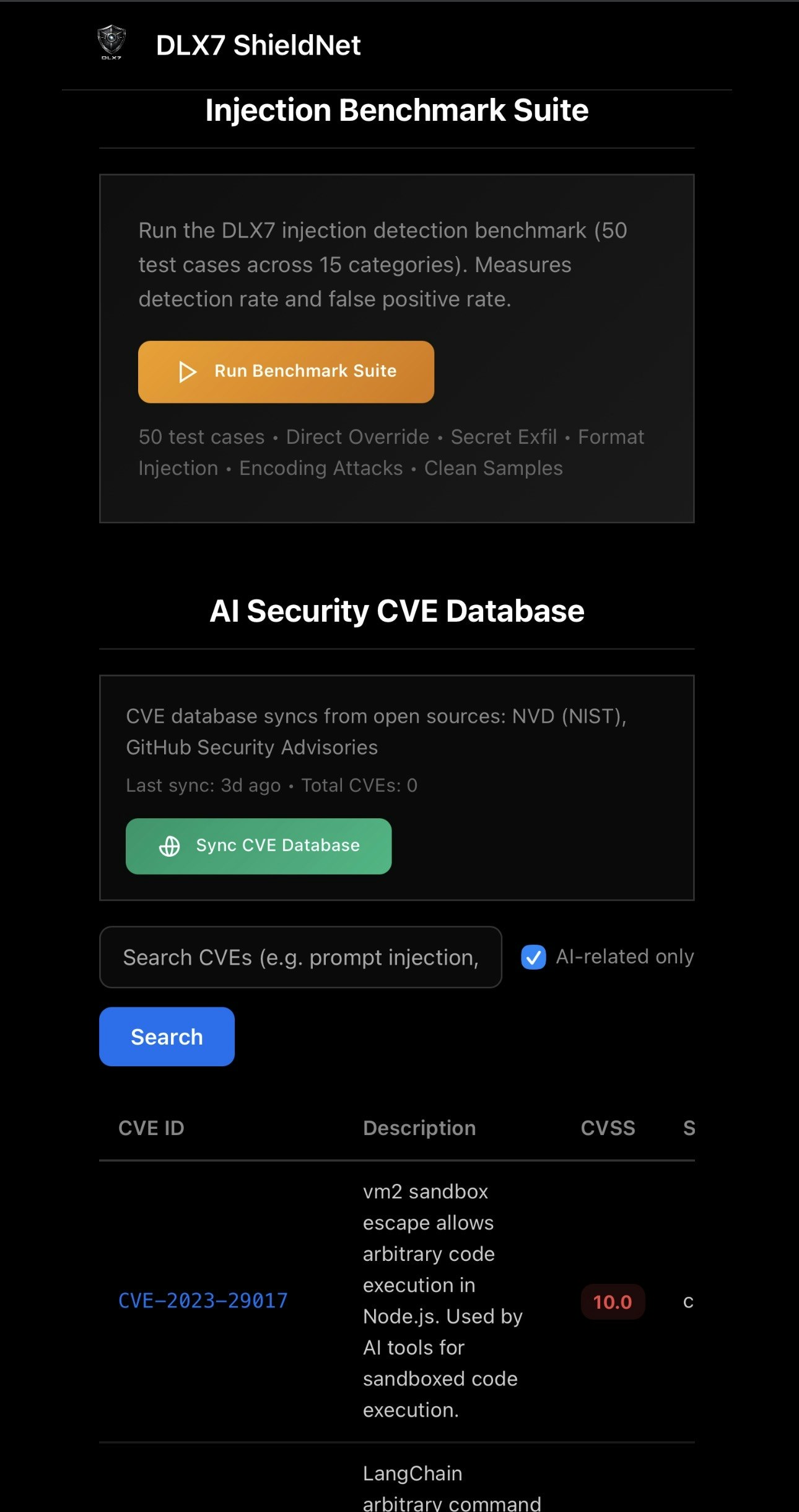 ShieldNet DLX7 gallery image