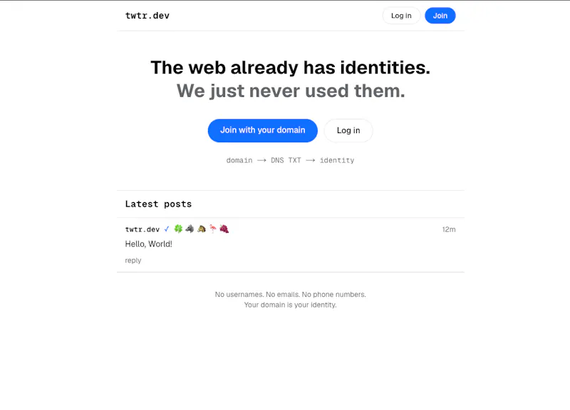 twtr.dev screenshot 1