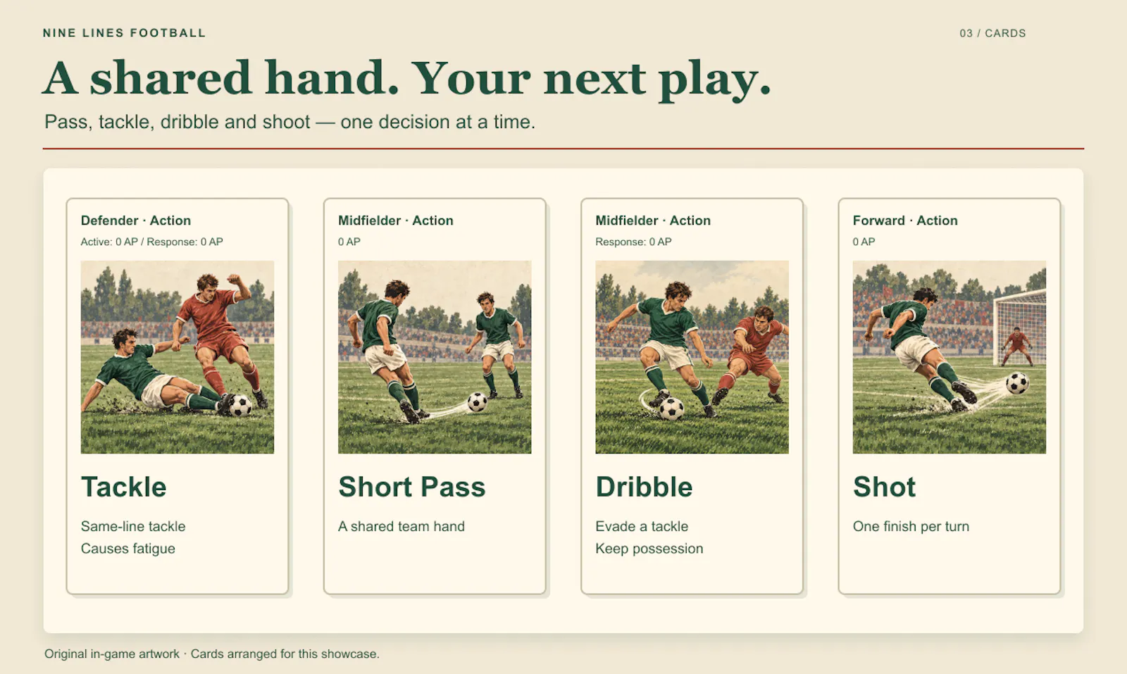 Nine Lines Football screenshot 3