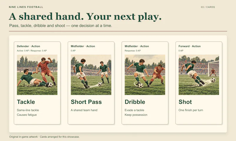Nine Lines Football screenshot 3