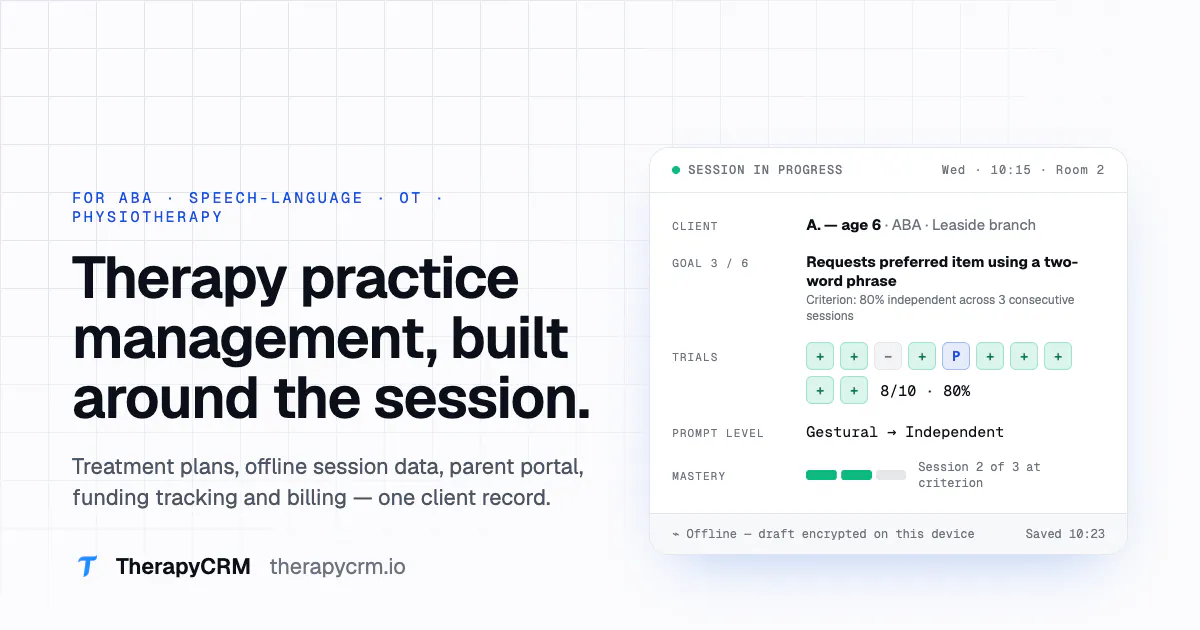 TherapyCRM gallery image