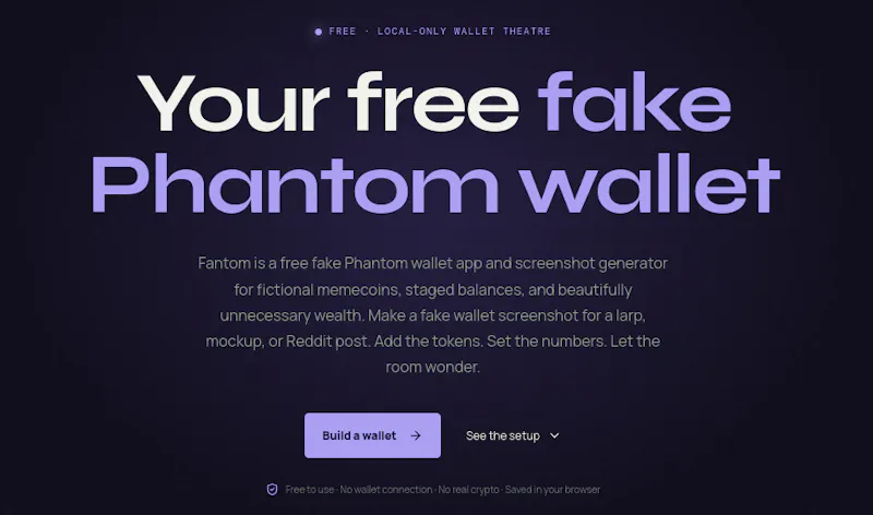 Fantom screenshot 1
