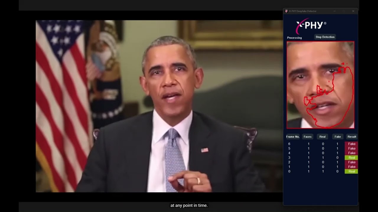 X-PHY Deepfake Detector