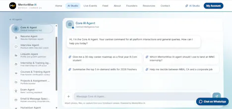 MentorWise AI - Free AI Career Arsenal gallery image