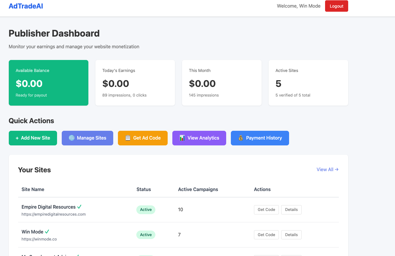 Adtradeai - Adtradeai連接廣告商出版商AI驅動的定價 media 2