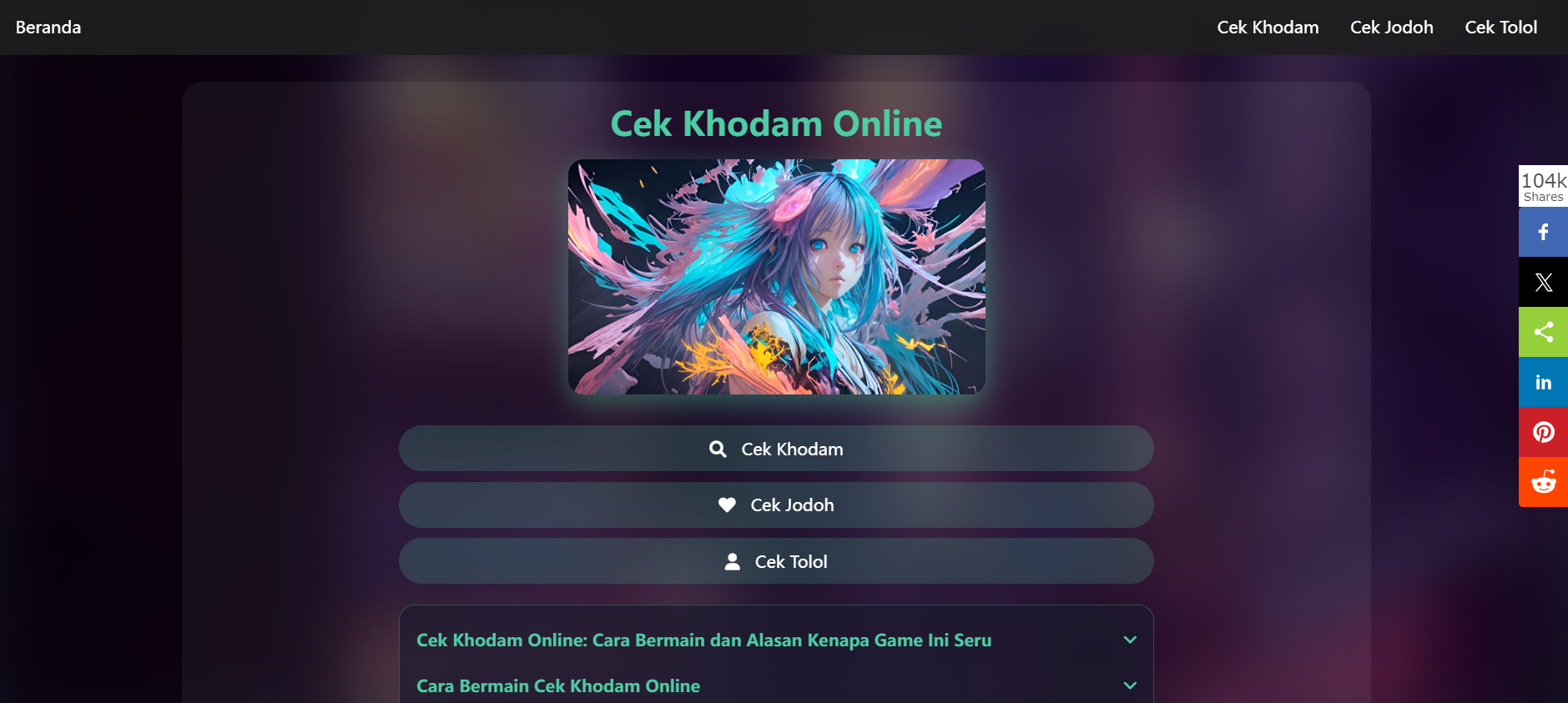 Vérifiez Khodam en ligne media 1