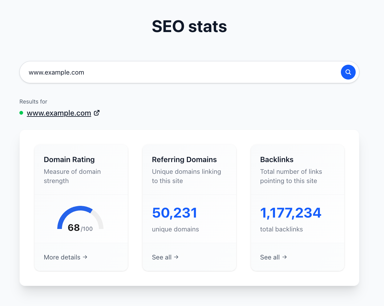SEO Stats gallery image