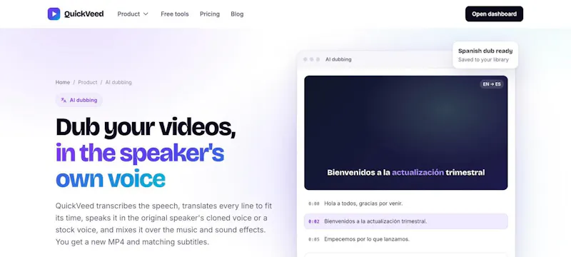 QuickVeed screenshot 2