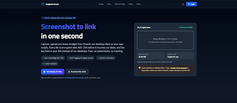 imageserver.pw screenshot 1