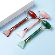 Jade Crystal Face Massage Roller gallery image