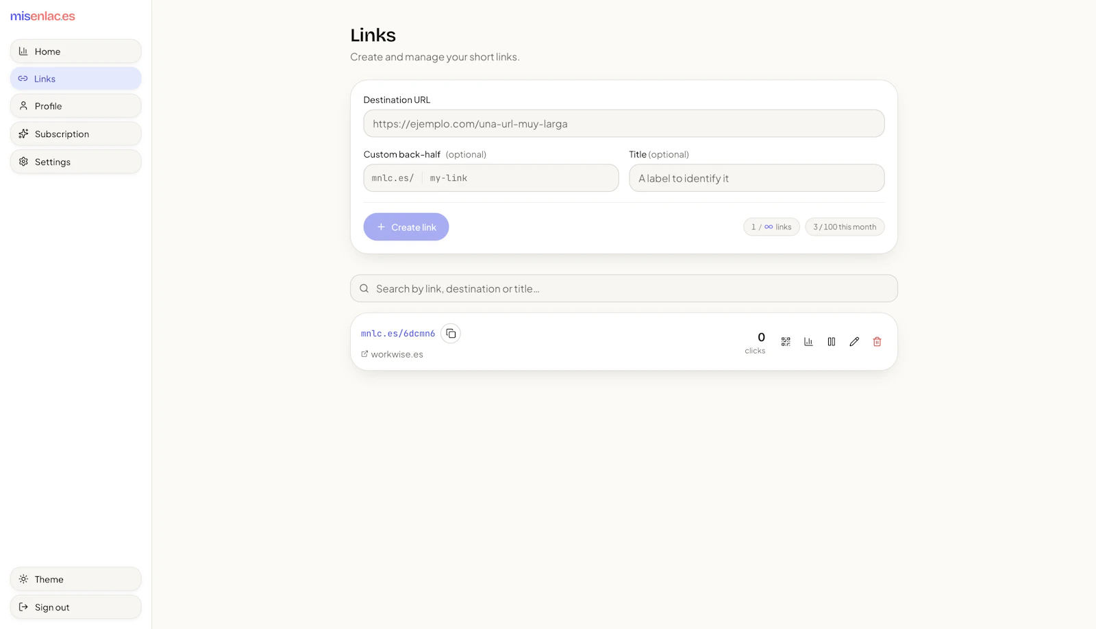 misenlac.es screenshot 1