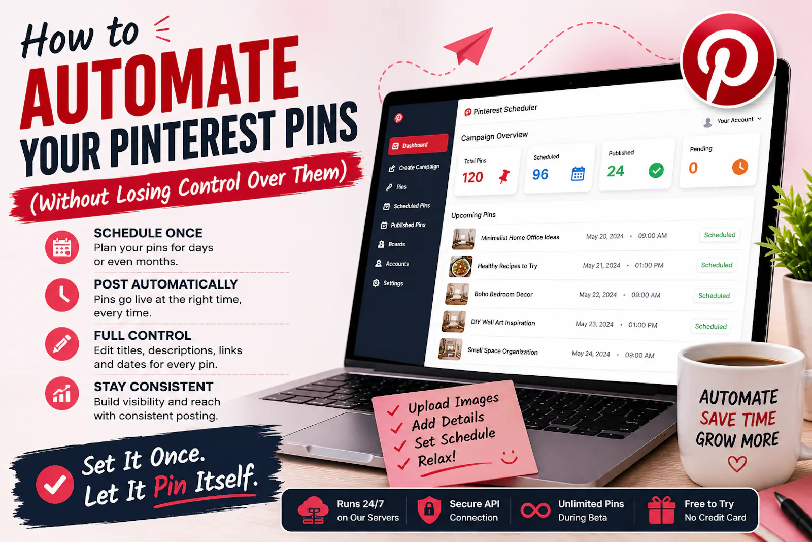 TheSoftCo Pinterest Scheduler screenshot 3