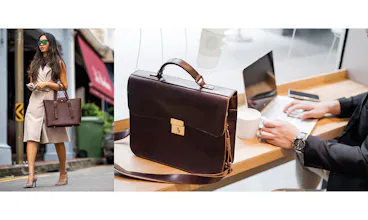 B+ collection Tote and Briefcase Bags gallery image