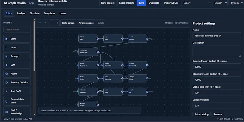AI Graph Studio screenshot 1