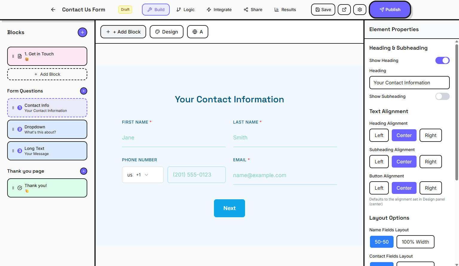 ZunoForm gallery image