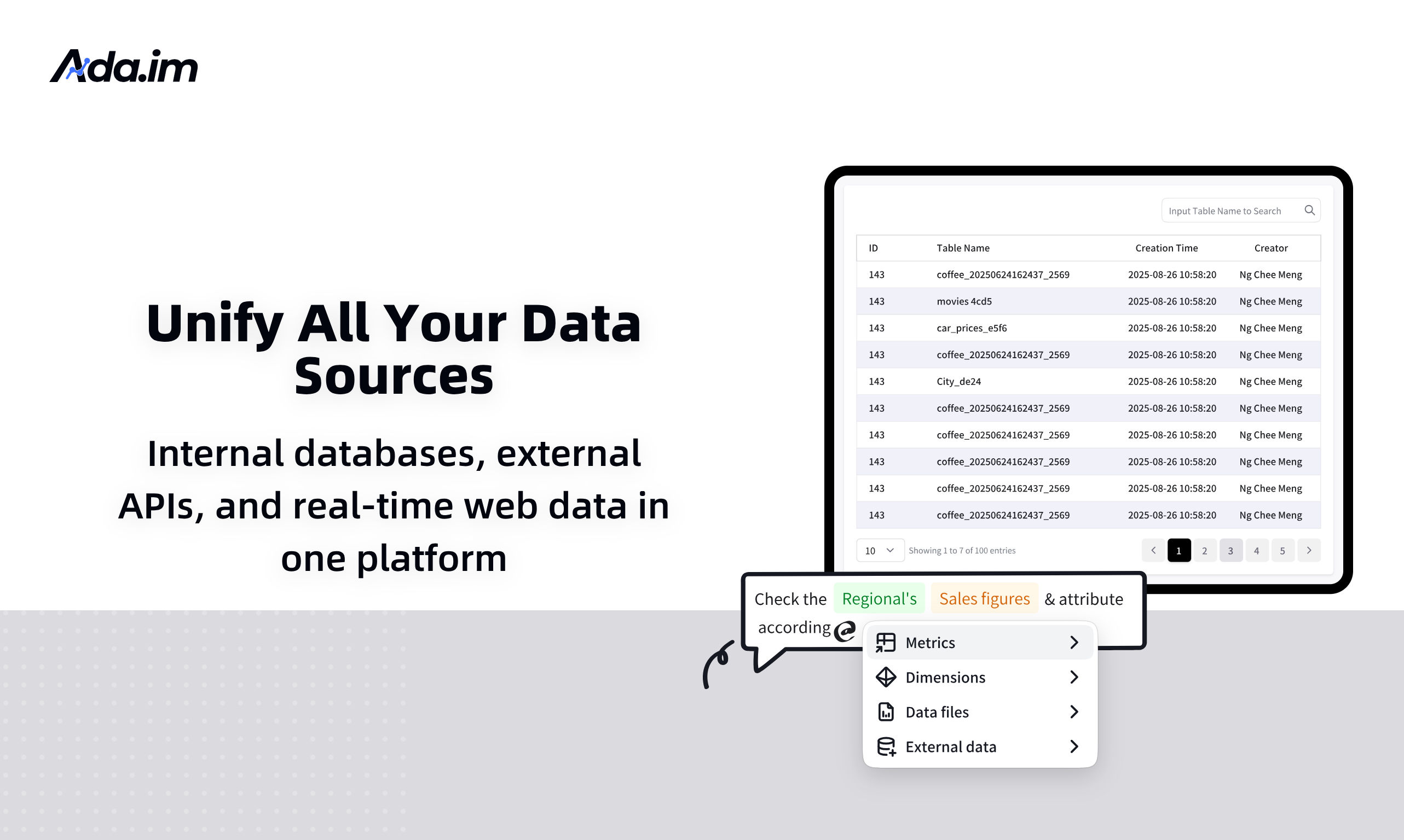 ADA - Su propio analista de datos de IA media 5