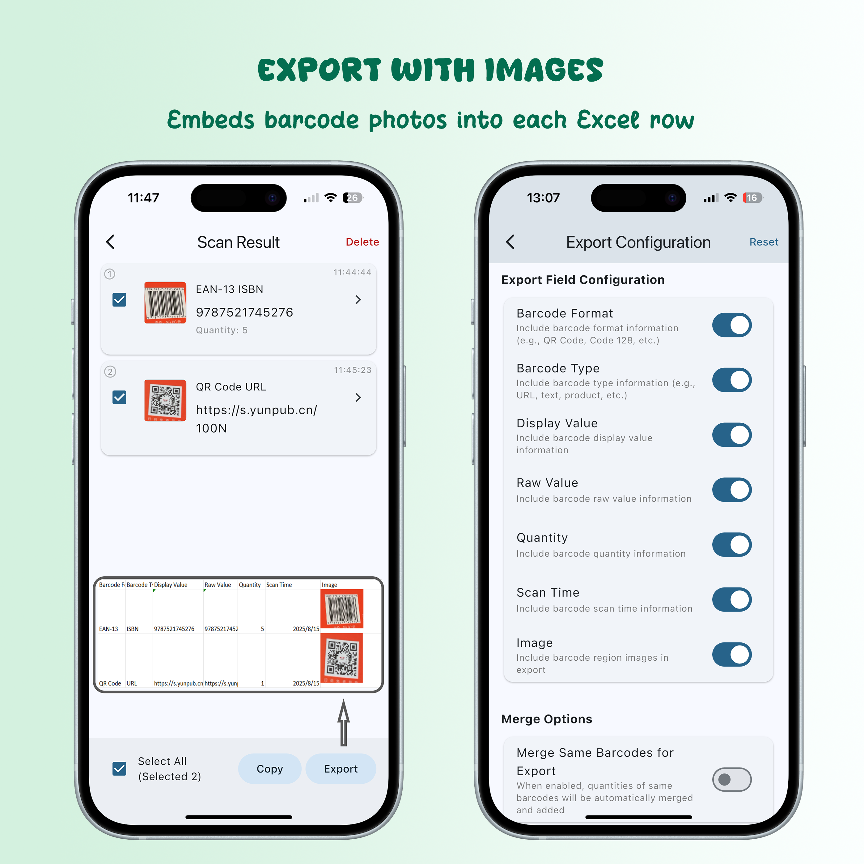 EasyCode Scanner: Capture & Count Medien 2