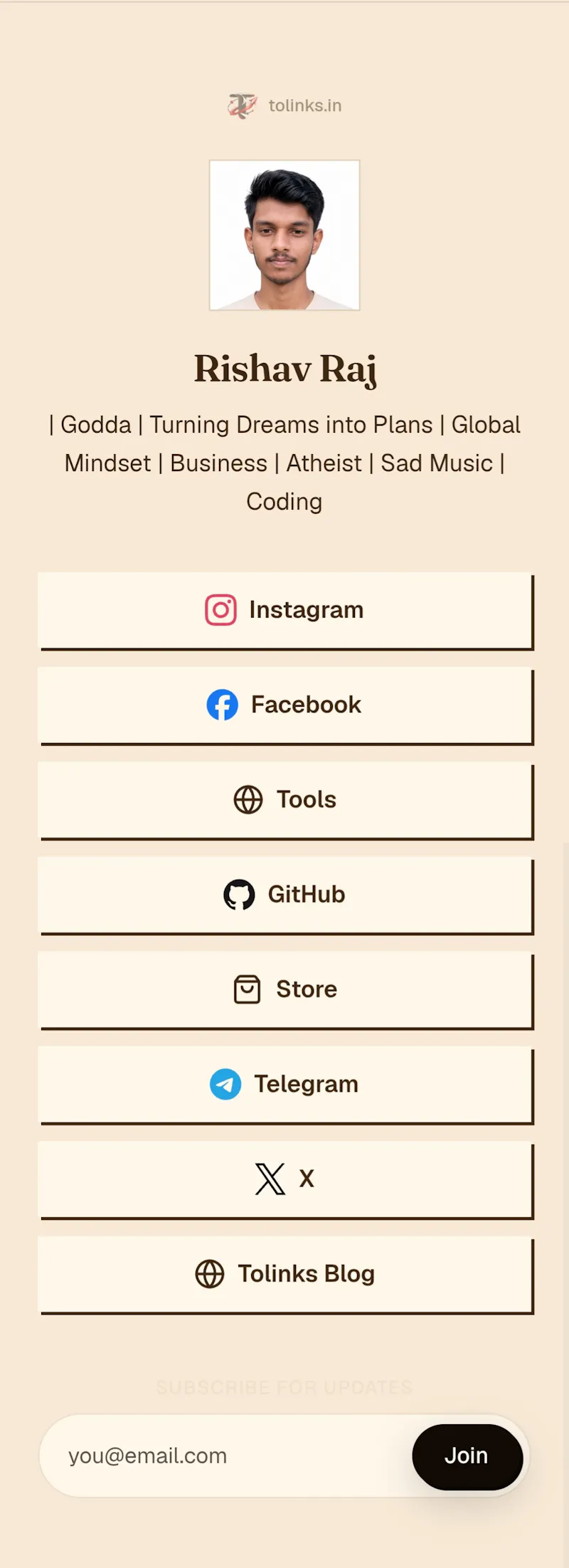Tolinks screenshot 2