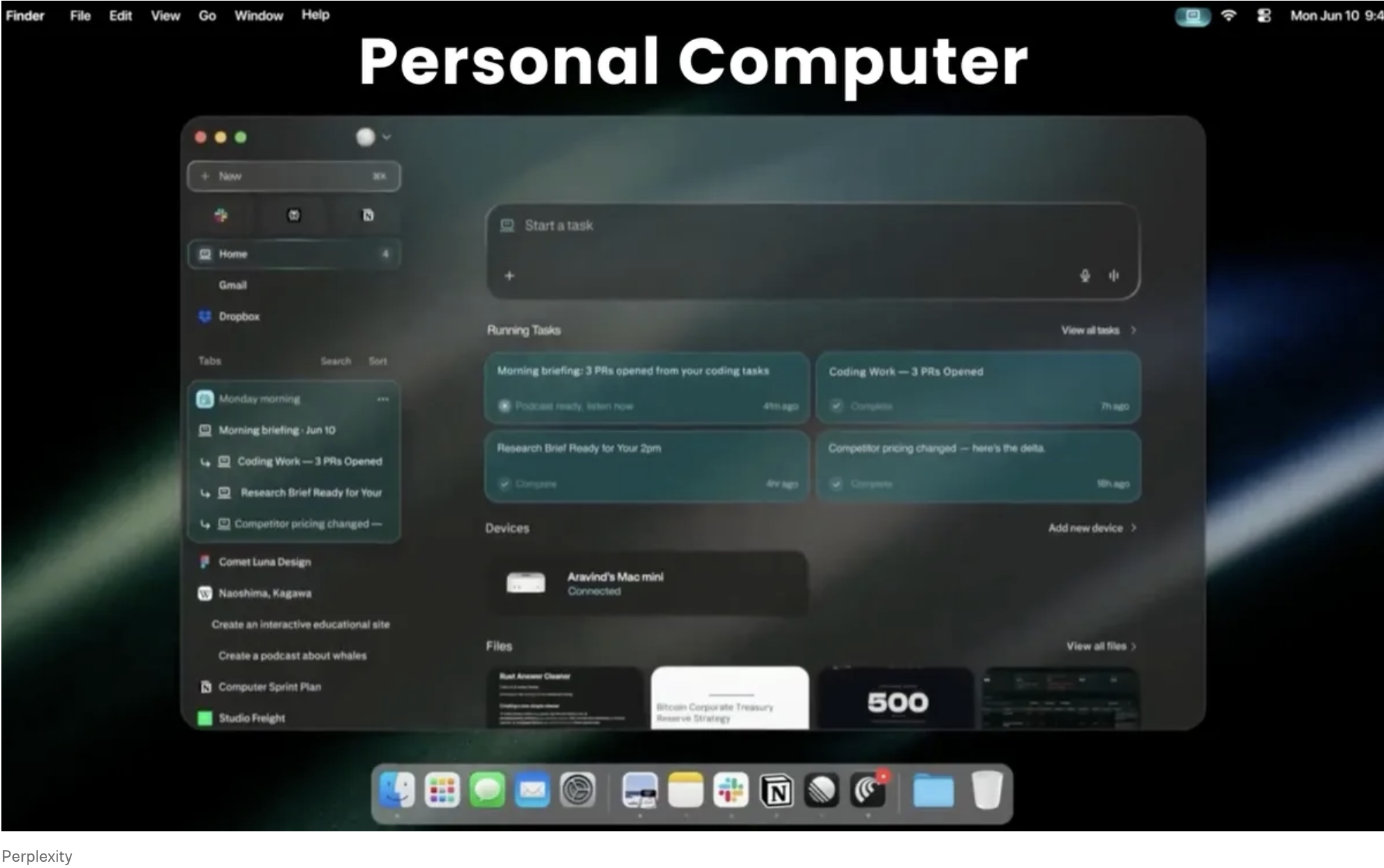 Perplexity Personal Computer gallery image