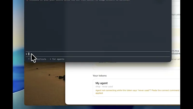 AgenTee screenshot 1 (video preview)