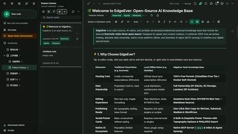 EdgeEver screenshot 2