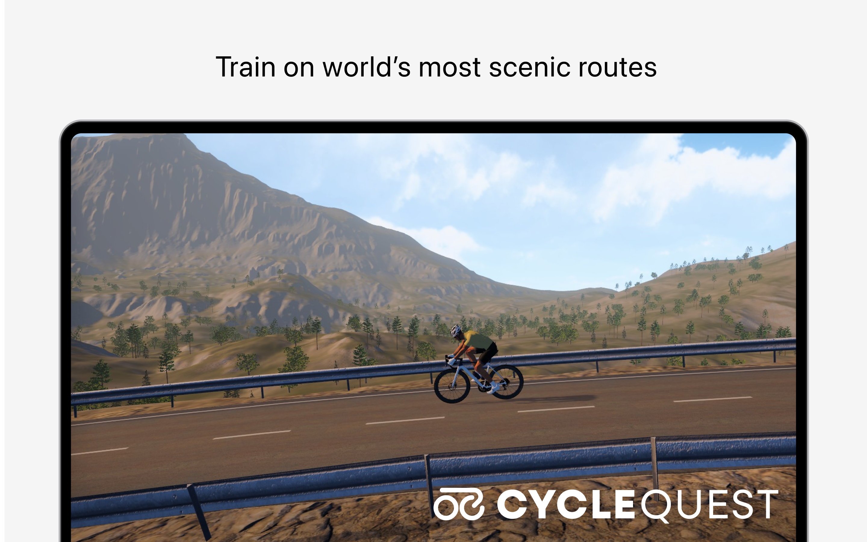Média Cyclequest - Cyclisme intérieur réaliste gamifié 1