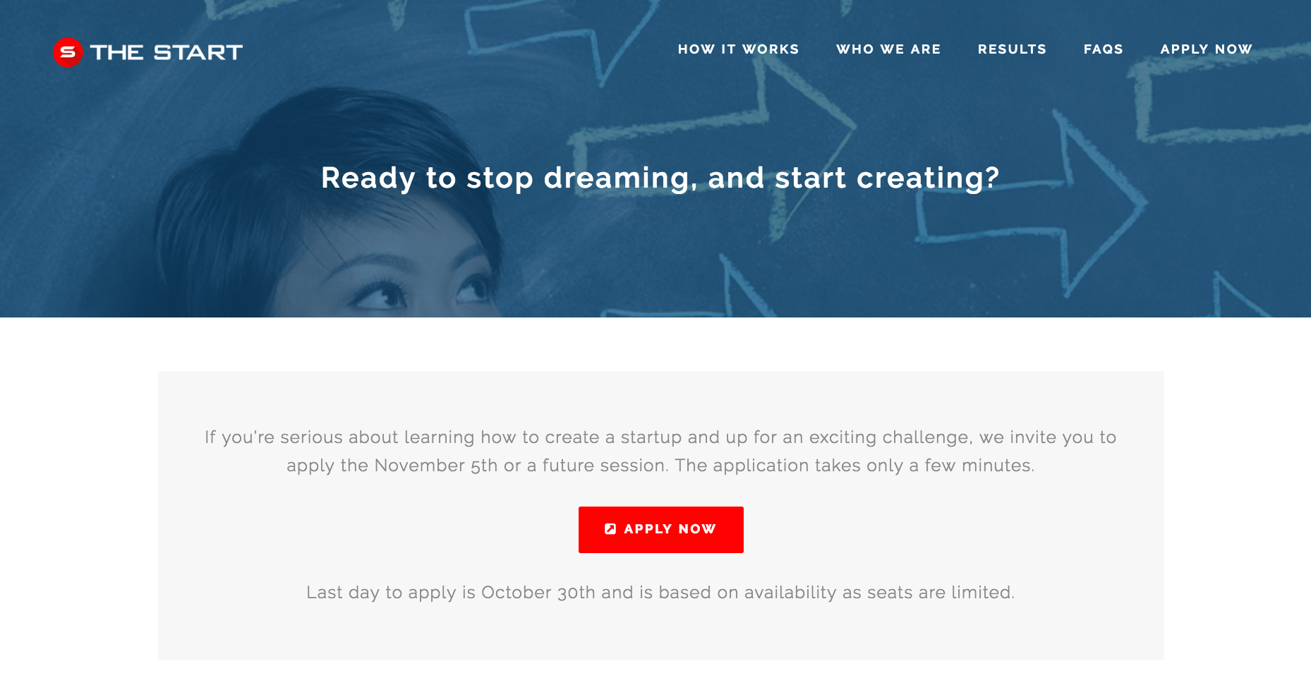 The Start gallery image