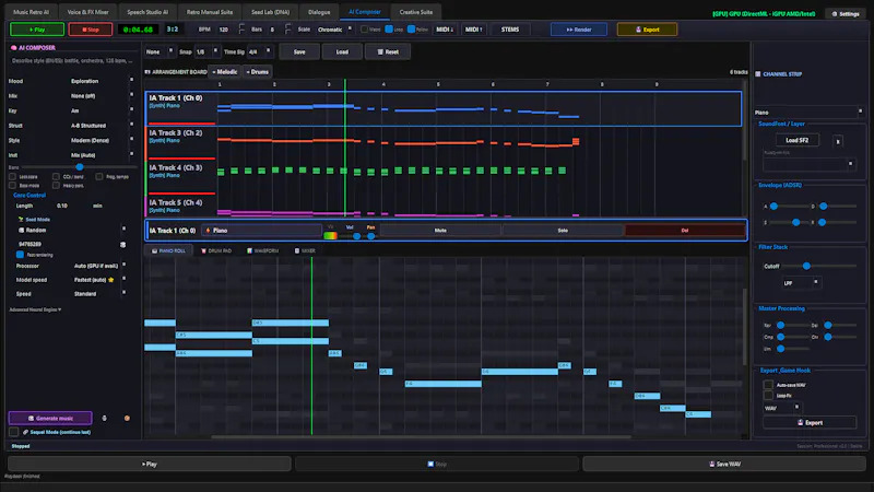 Isolated Frame — NeuralBeat Studio Demo  screenshot 2
