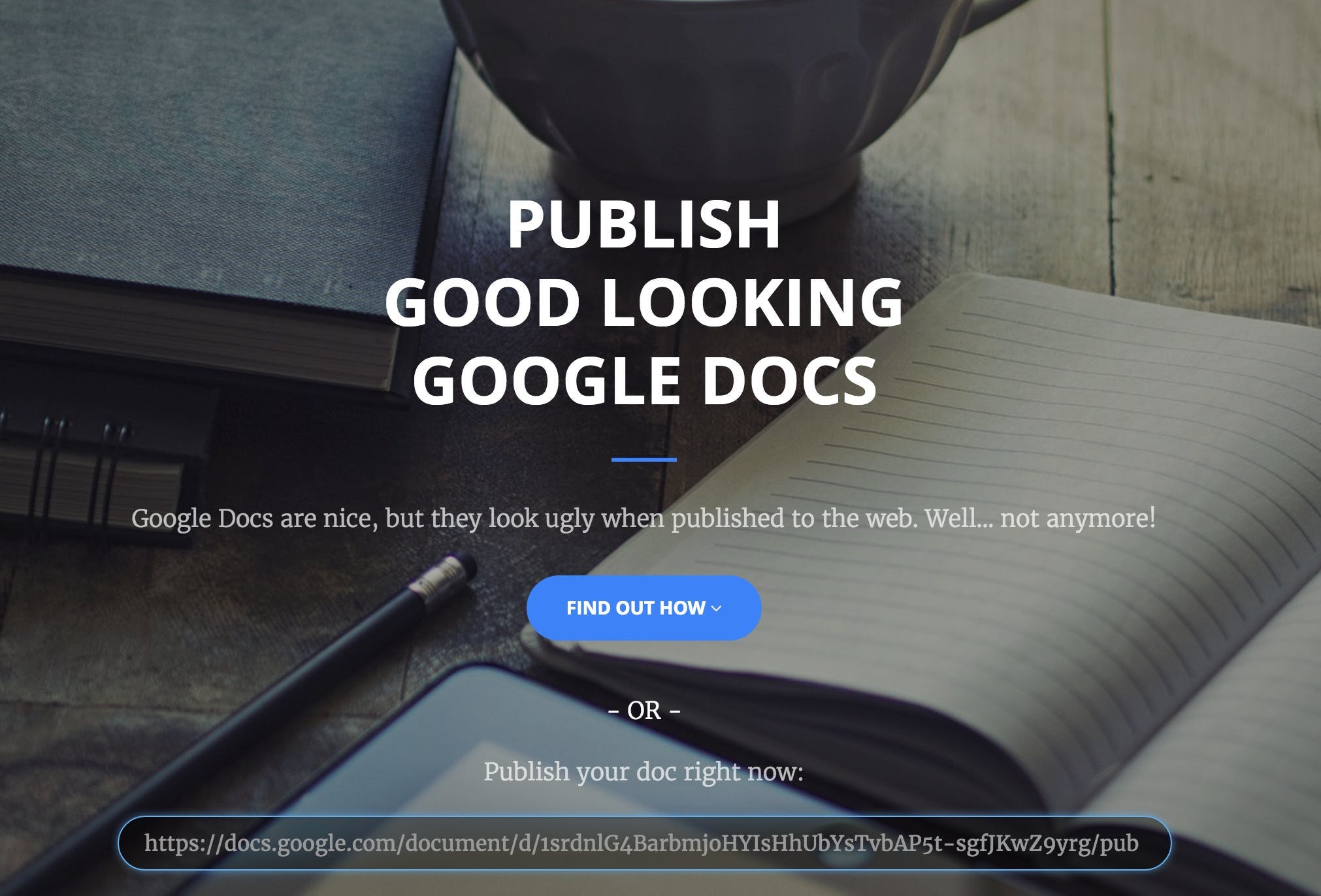 Google Docs Publisher media 1