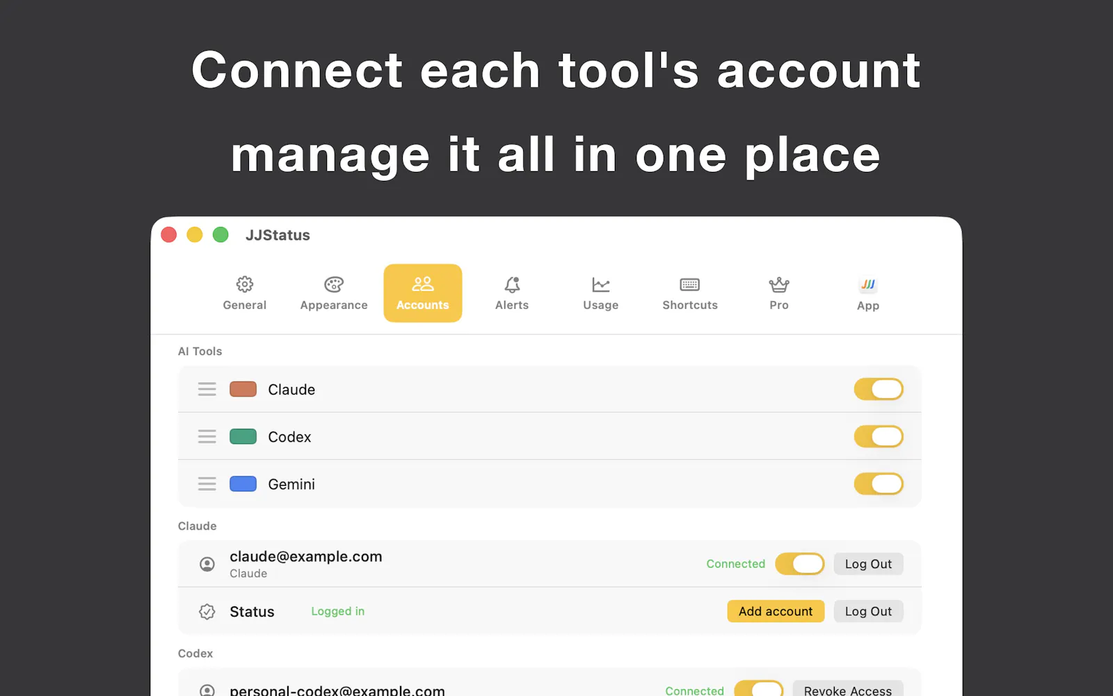 JJStatus screenshot 7