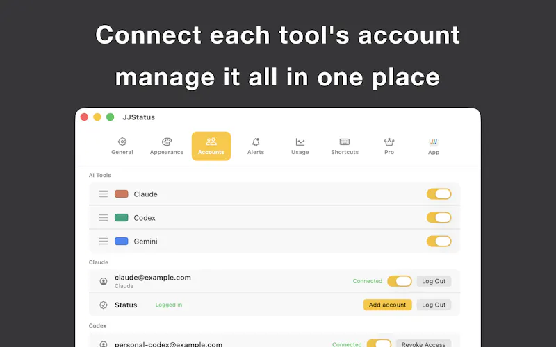 JJStatus screenshot 7
